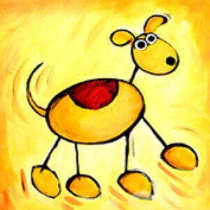 Did Someone Say Walk? Art Print for Dog Lovers Ready to Frame NEW